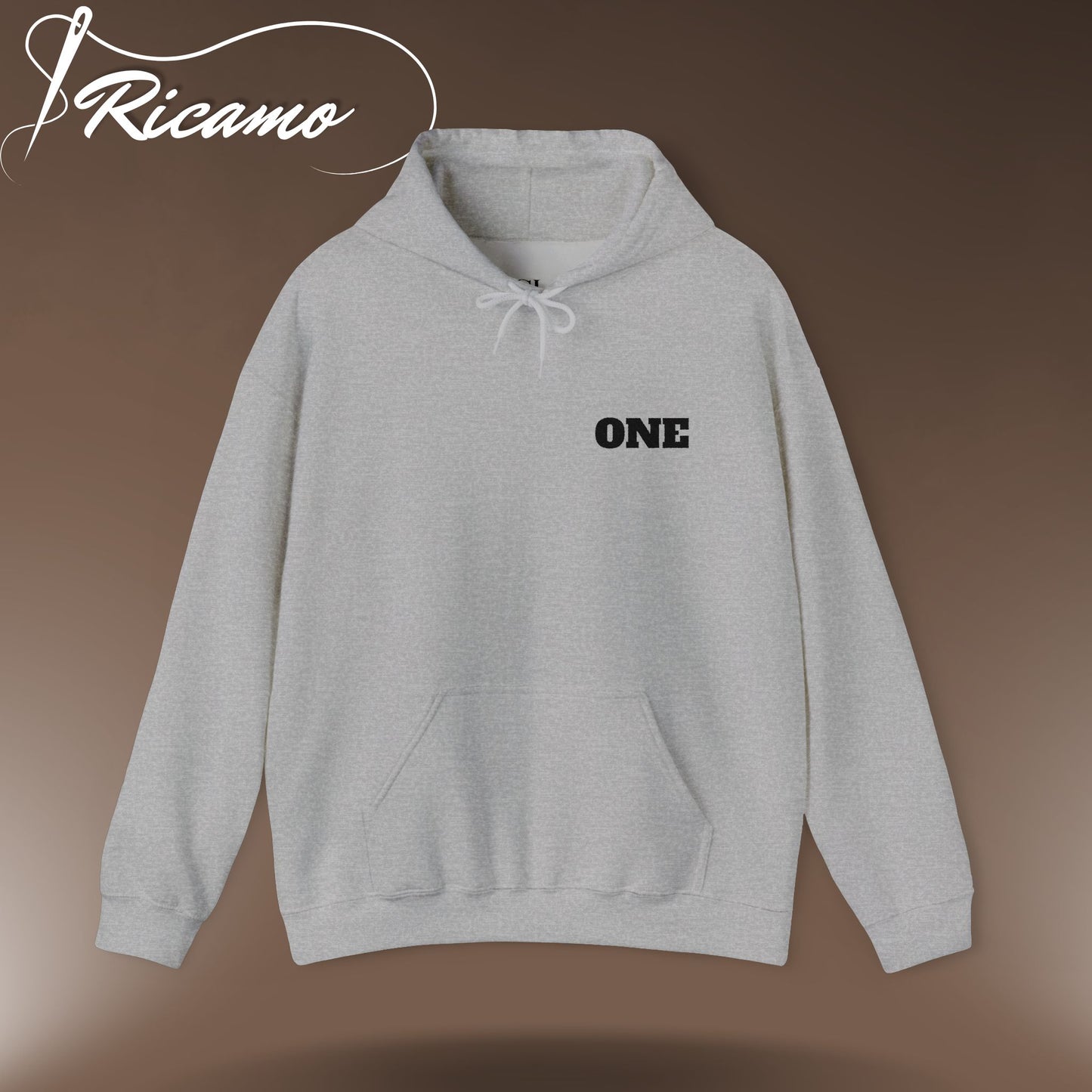 GL Manifactory - ONE - Felpa RICAMATA Unisex