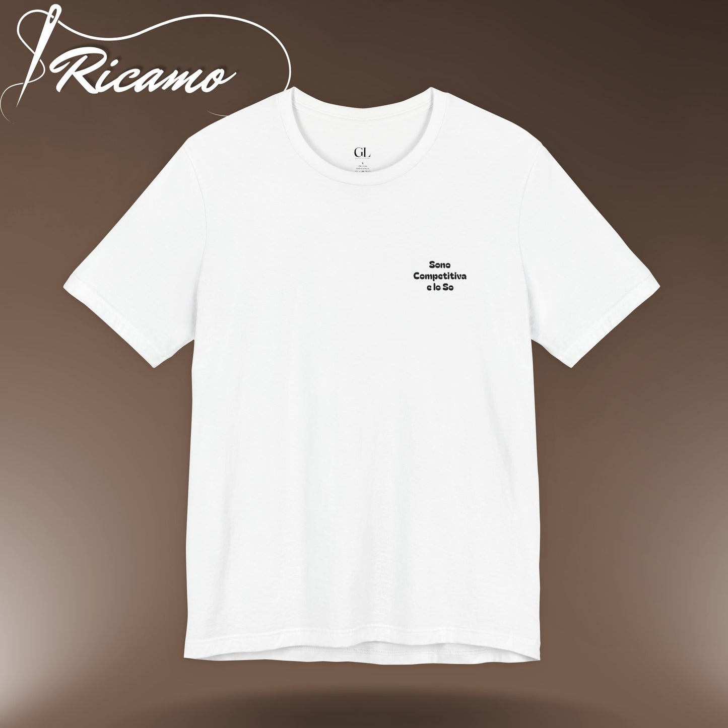 GL Manifactory - SONO COMPETITIVA - Donna RICAMATA