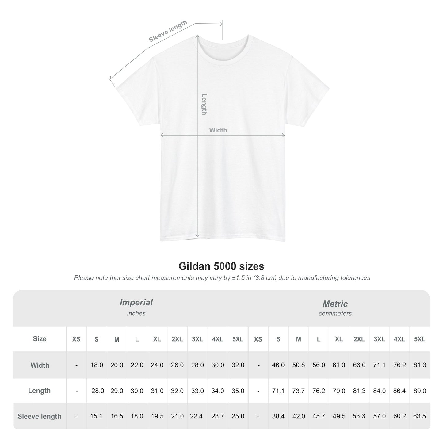 GL Manifactory Basic Line - T-Shirt Unisex Cotone 180g/m