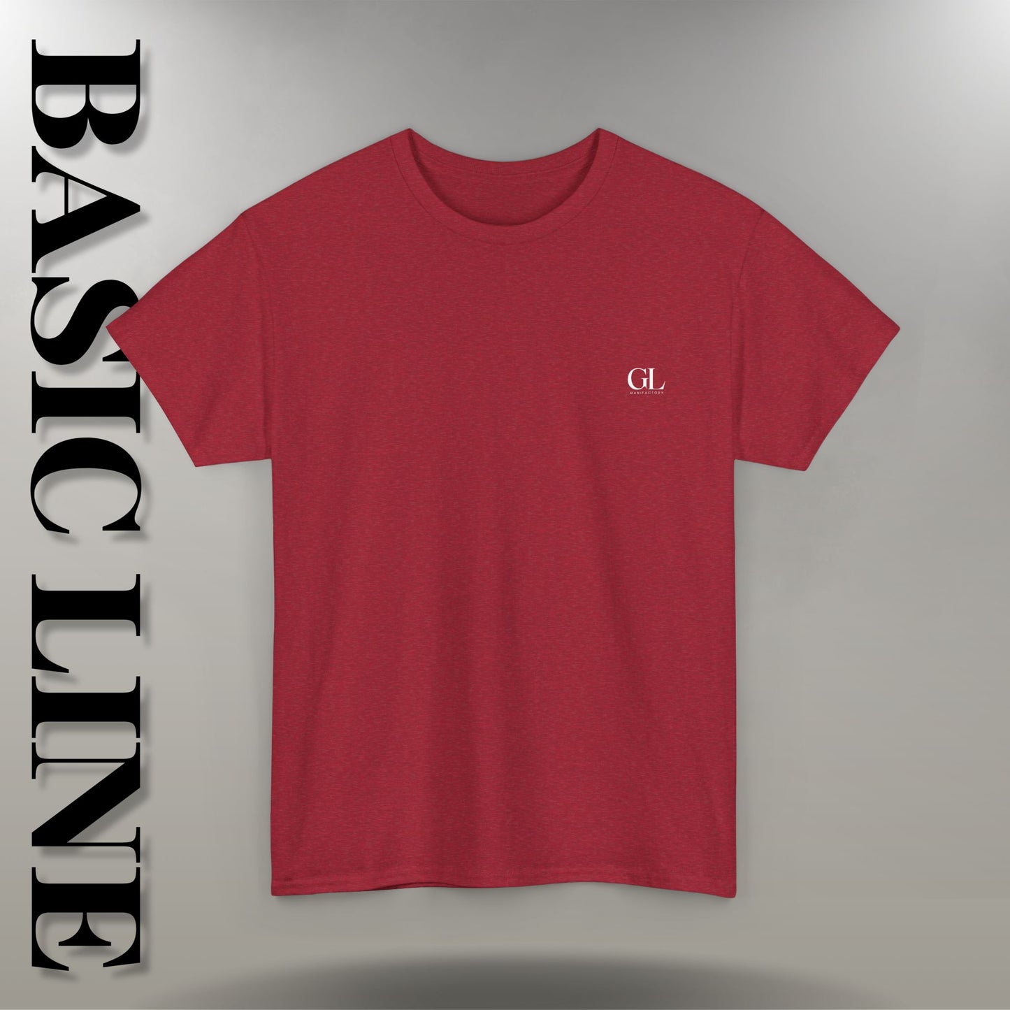 GL Manifactory Basic Line - T-Shirt Unisex Cotone 180g/m