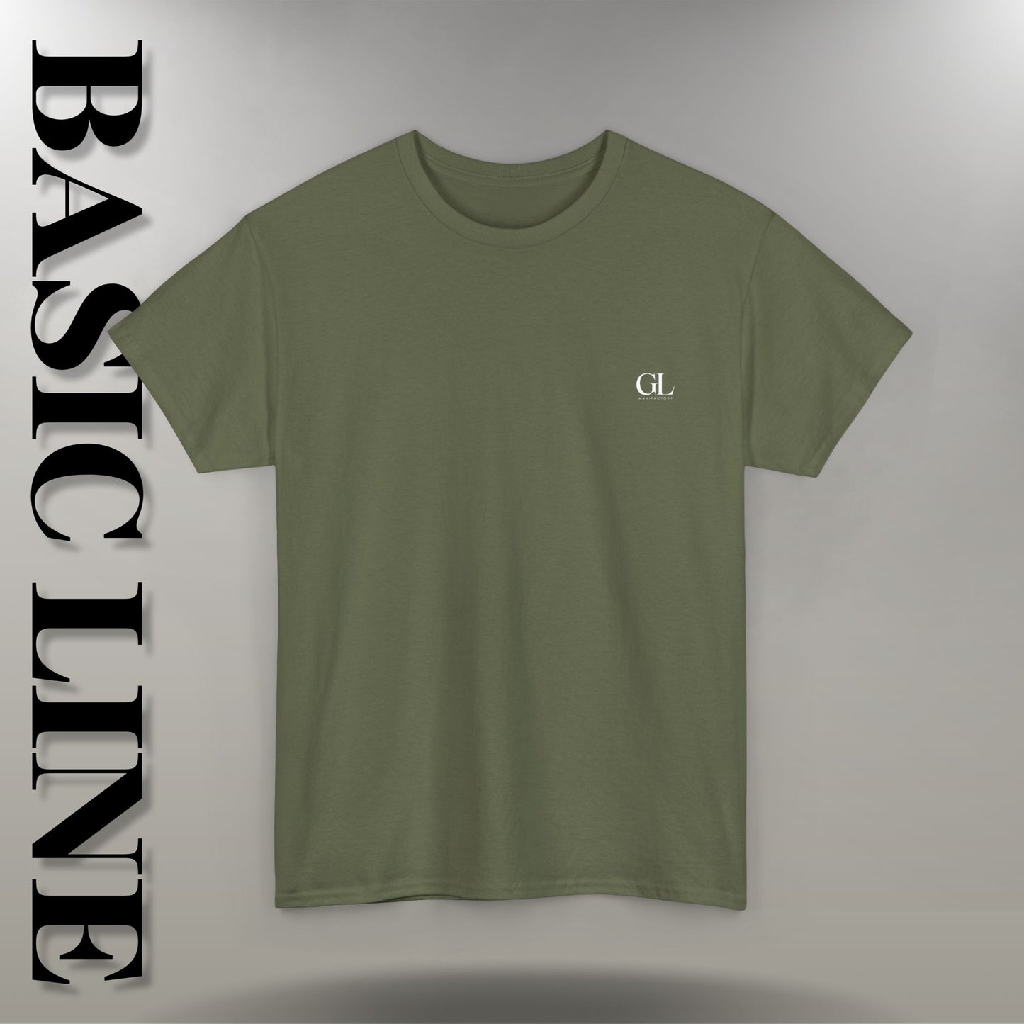 GL Manifactory Basic Line - T-Shirt Unisex Cotone 180g/m