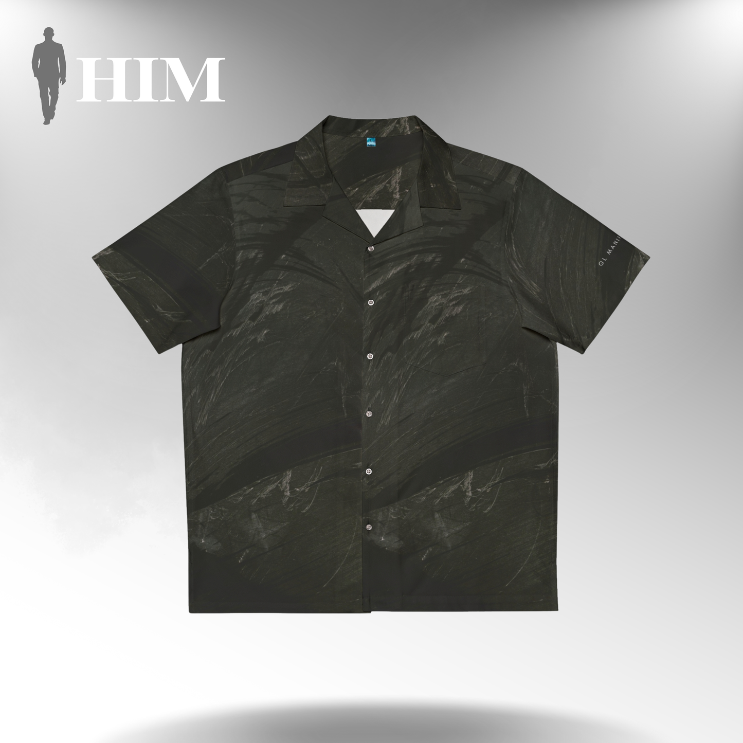 GL Manifactory- Camicia Hawaiana BLACK - Uomo