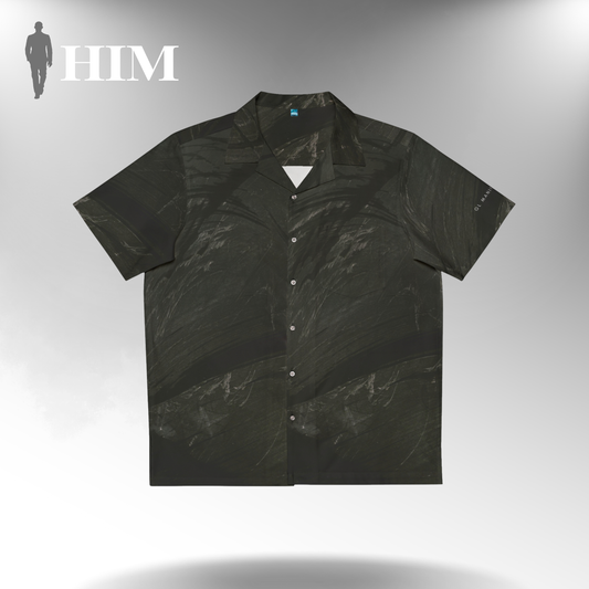 GL Manifactory- Camicia Hawaiana BLACK - Uomo