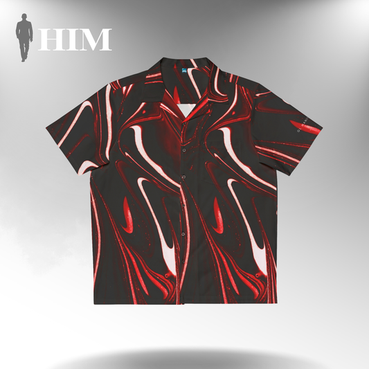 GL Manifactory- Camicia Hawaiana RED - Uomo