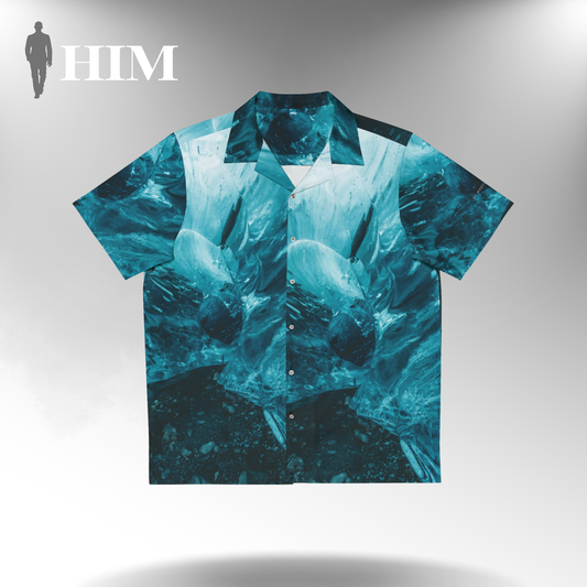 GL Manifactory- Camicia Hawaiana BLUE - Uomo