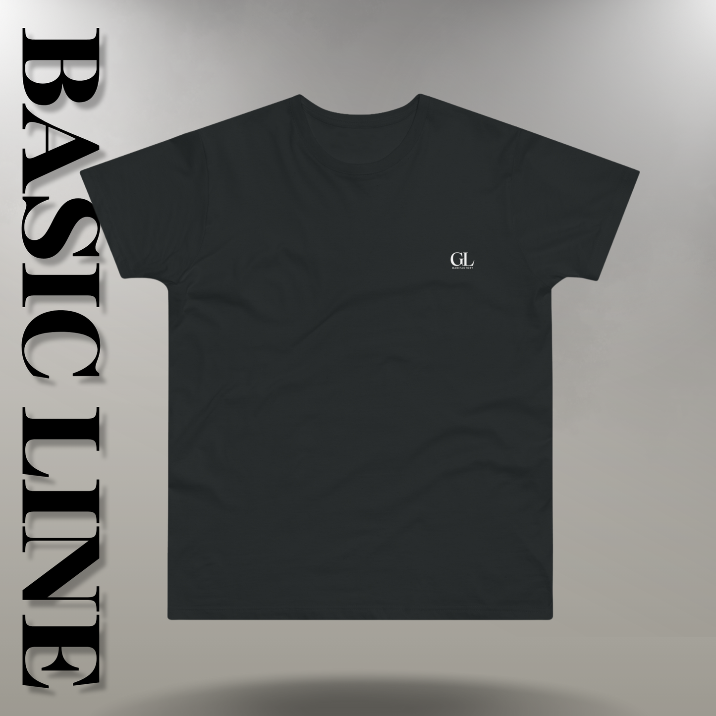 GL Manifactory Basic Line - Maglietta Uomo in Cotone Jersey
