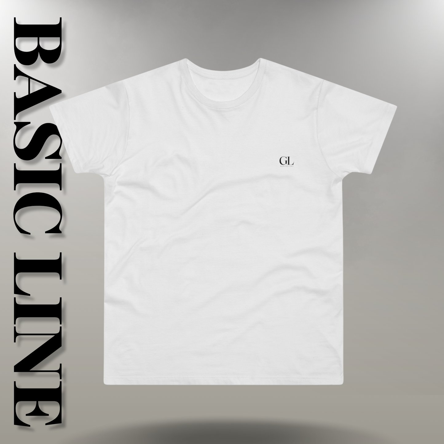 GL Manifactory Basic Line - Maglietta Uomo in Cotone Jersey