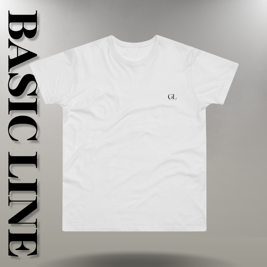 GL Manifactory Basic Line - Maglietta Uomo in Cotone Jersey