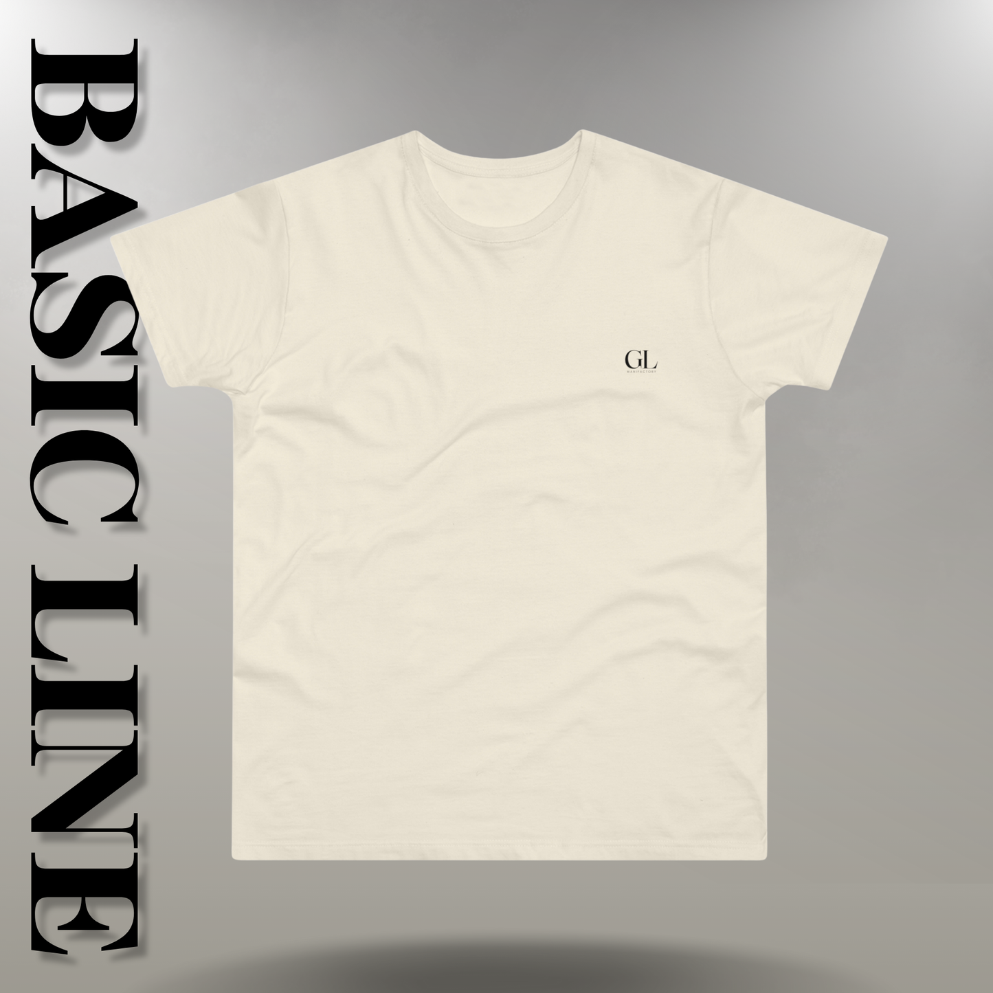 GL Manifactory Basic Line - Maglietta Uomo in Cotone Jersey