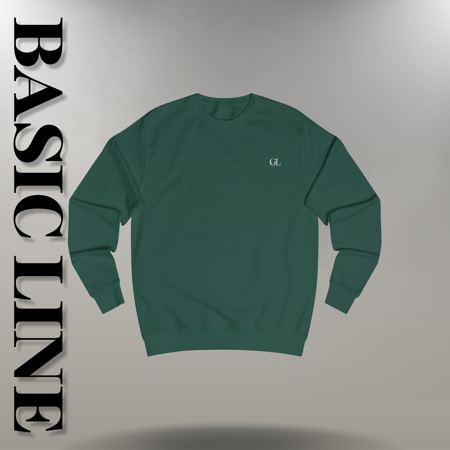GL Manifactory Basic Line - Felpa Girocollo Unisex