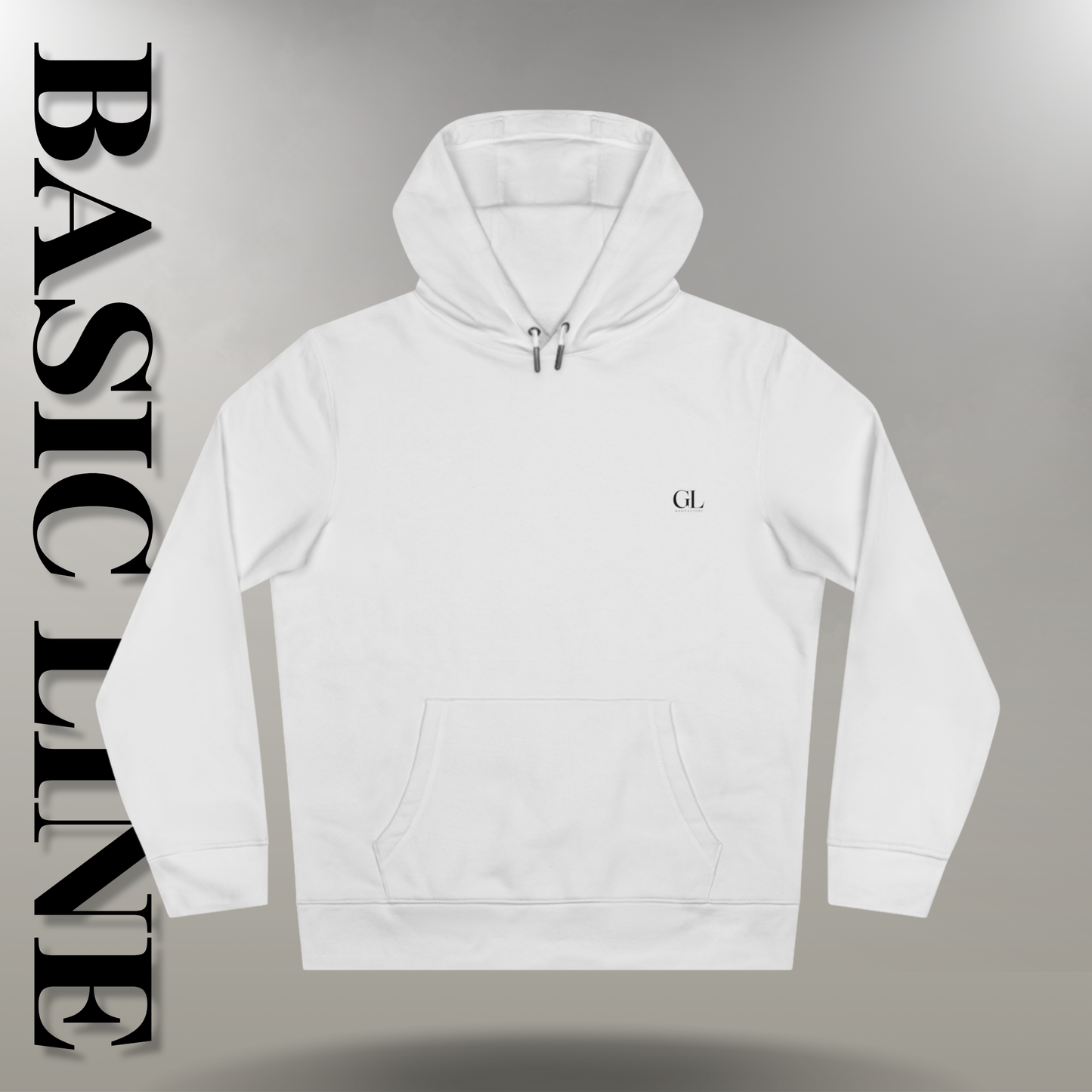 GL Manifactory Basic Line - Felpa con Cappuccio Unisex