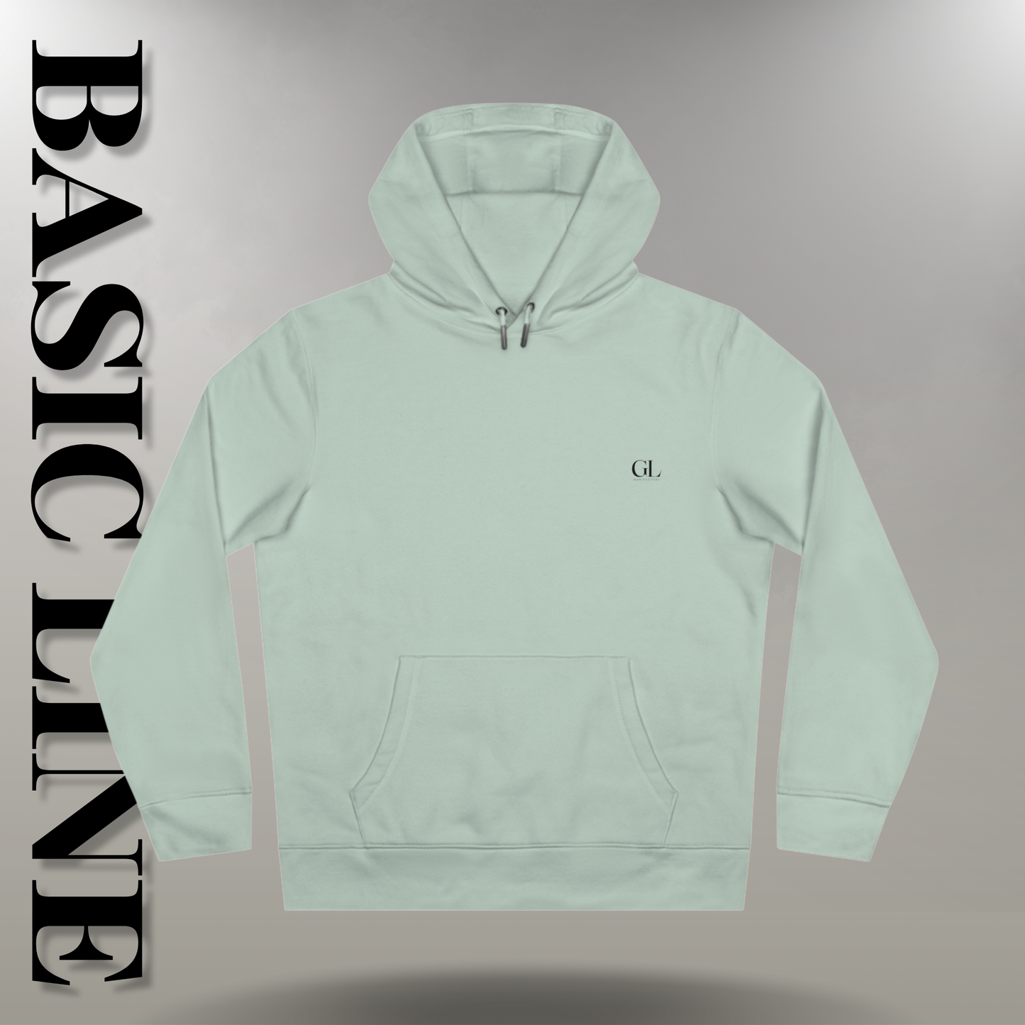 GL Manifactory Basic Line - Felpa con Cappuccio Unisex
