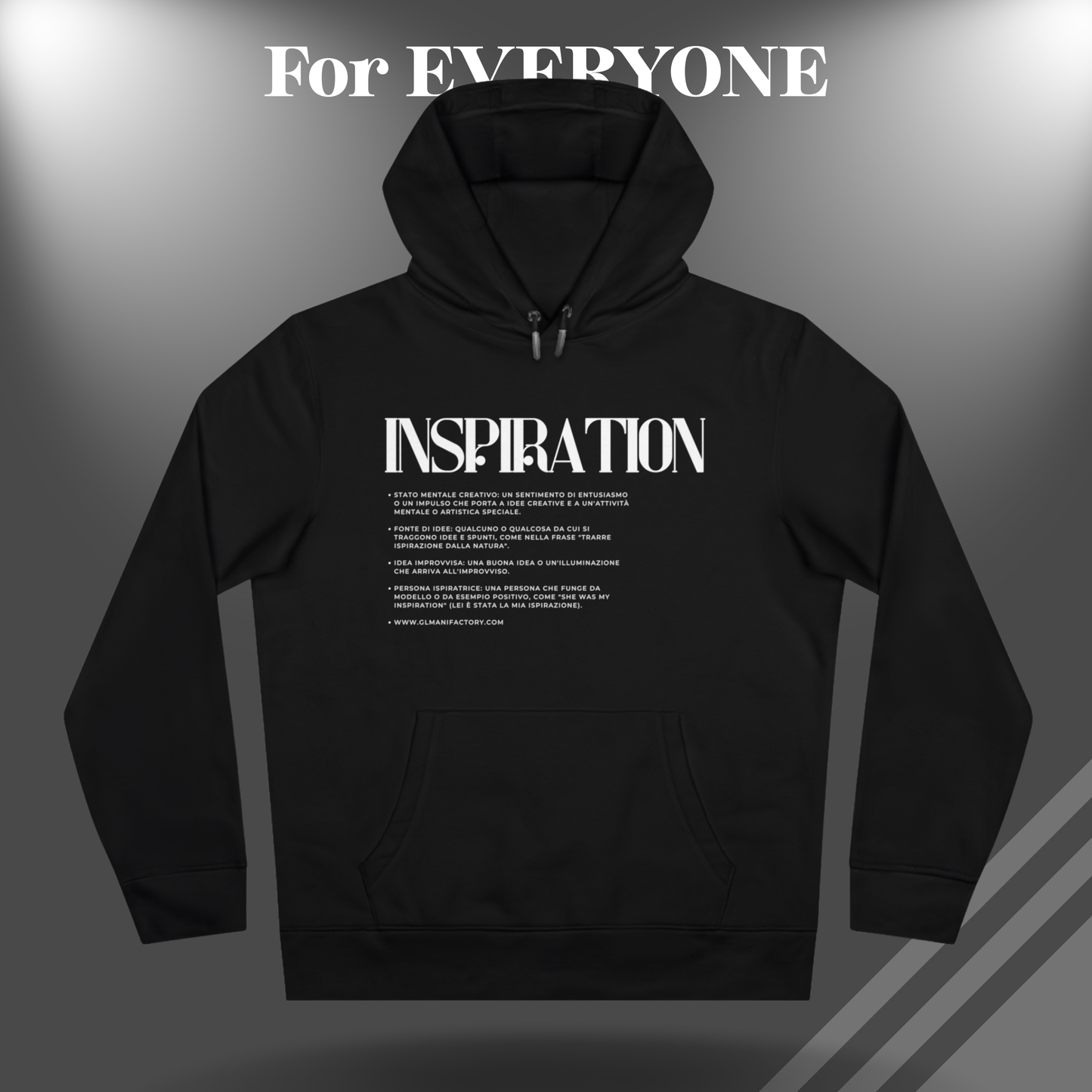 GL Manifactory - ISPIRATION V.4 - Felpa Unisex