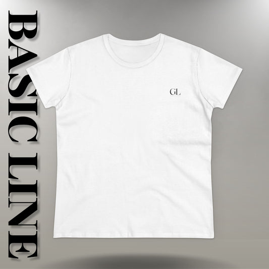 GL Manifactory Basic Line - T-Shirt Donna 100% Cotone 180 g/m²