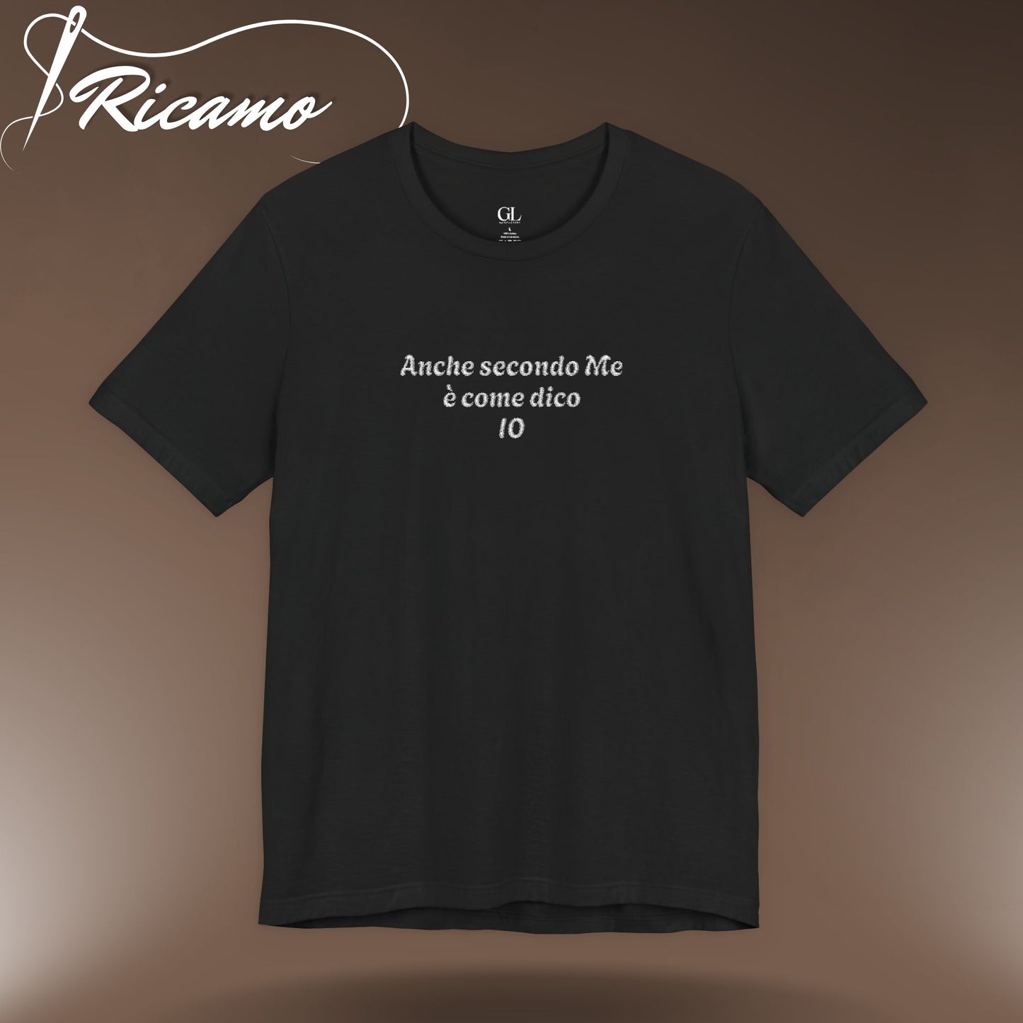 GL Manifactory - UMILTA'  2.0 - Unisex RICAMATA