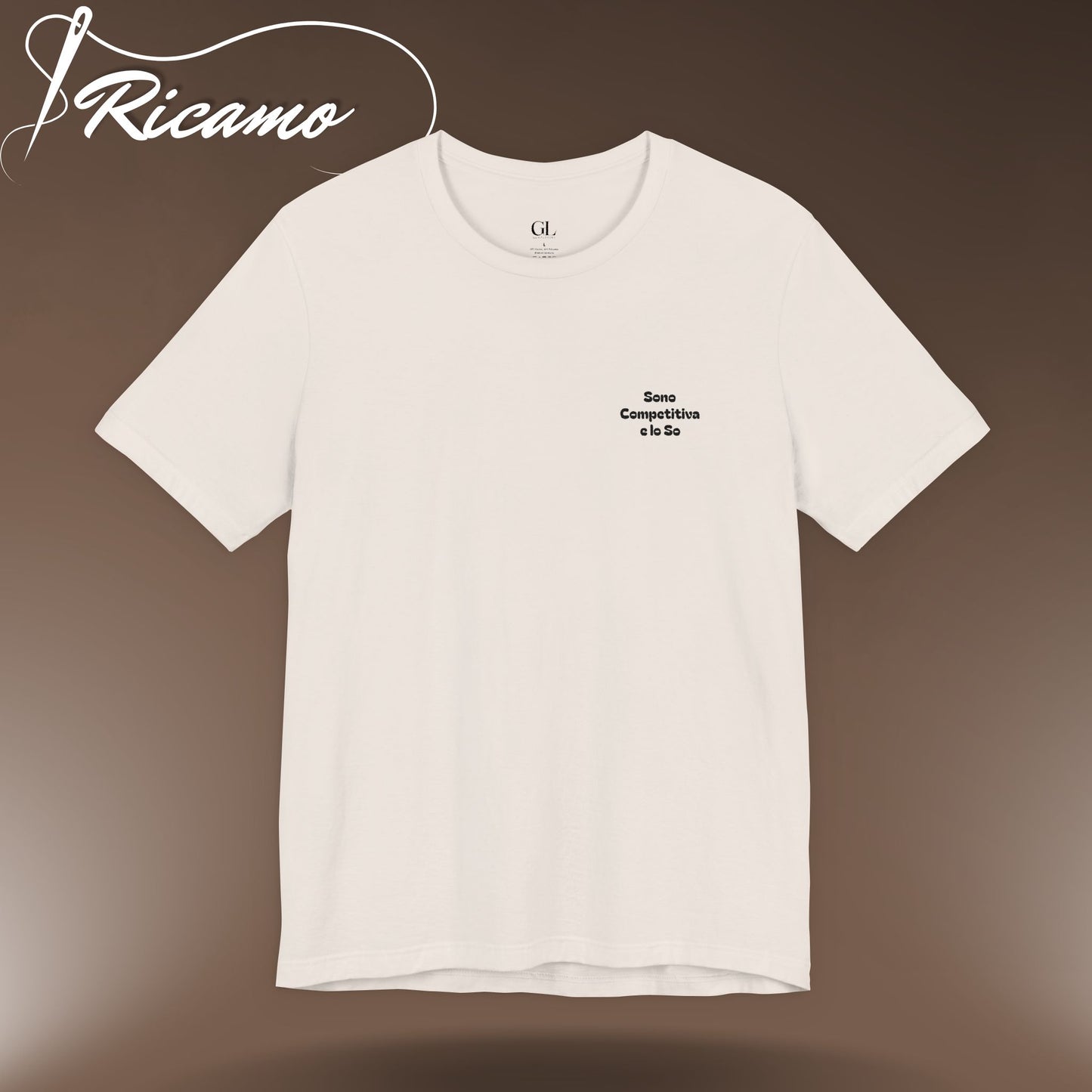 GL Manifactory - SONO COMPETITIVA - Donna RICAMATA