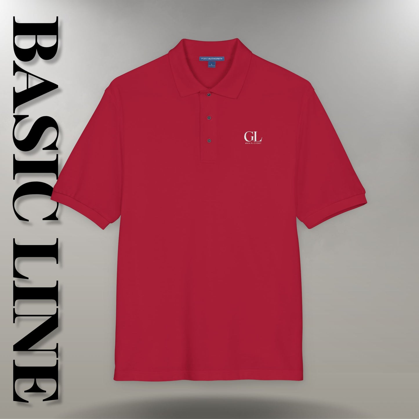 GL Manifactory Basic Line - Polo Unisex Ricamata