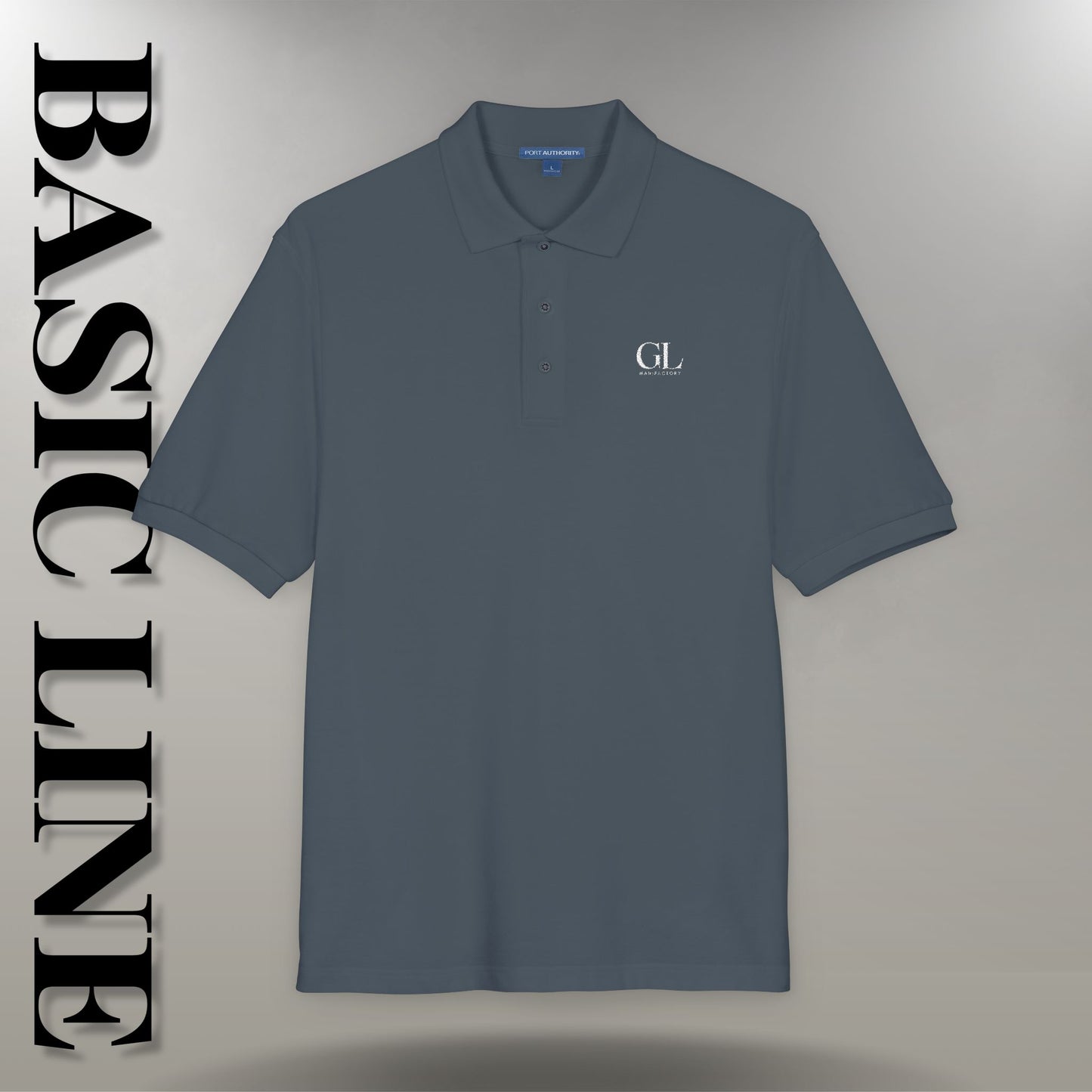 GL Manifactory Basic Line - Polo Unisex Ricamata