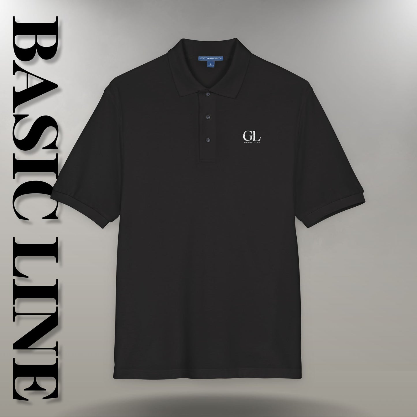 GL Manifactory Basic Line - Polo Unisex Ricamata