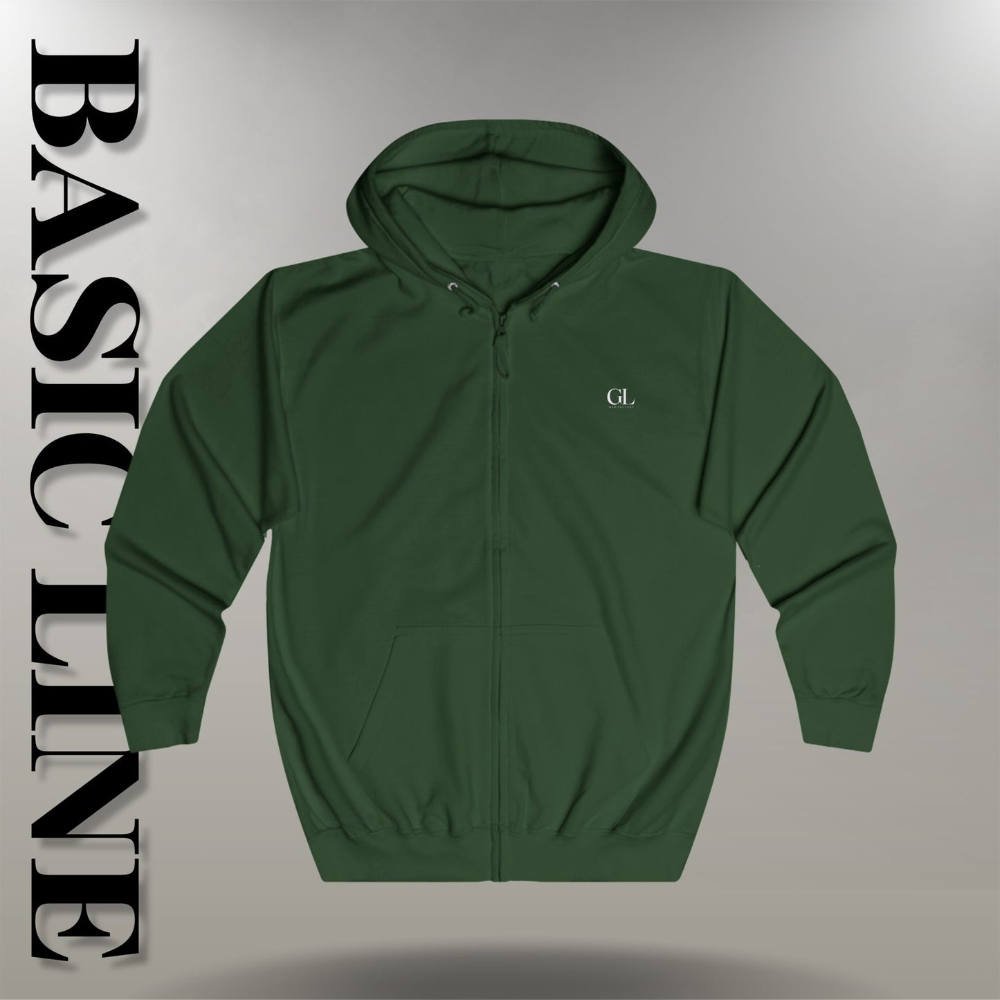 GL Manifactory Basic Line - Felpa Unisex Full Zip