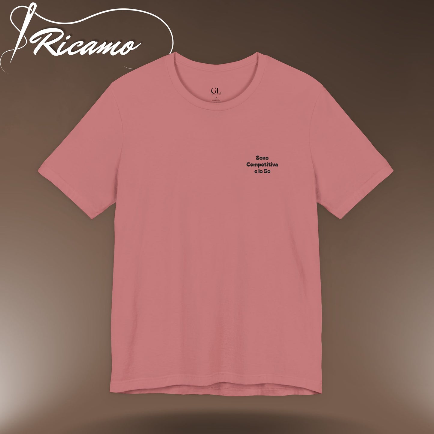 GL Manifactory - SONO COMPETITIVA - Donna RICAMATA