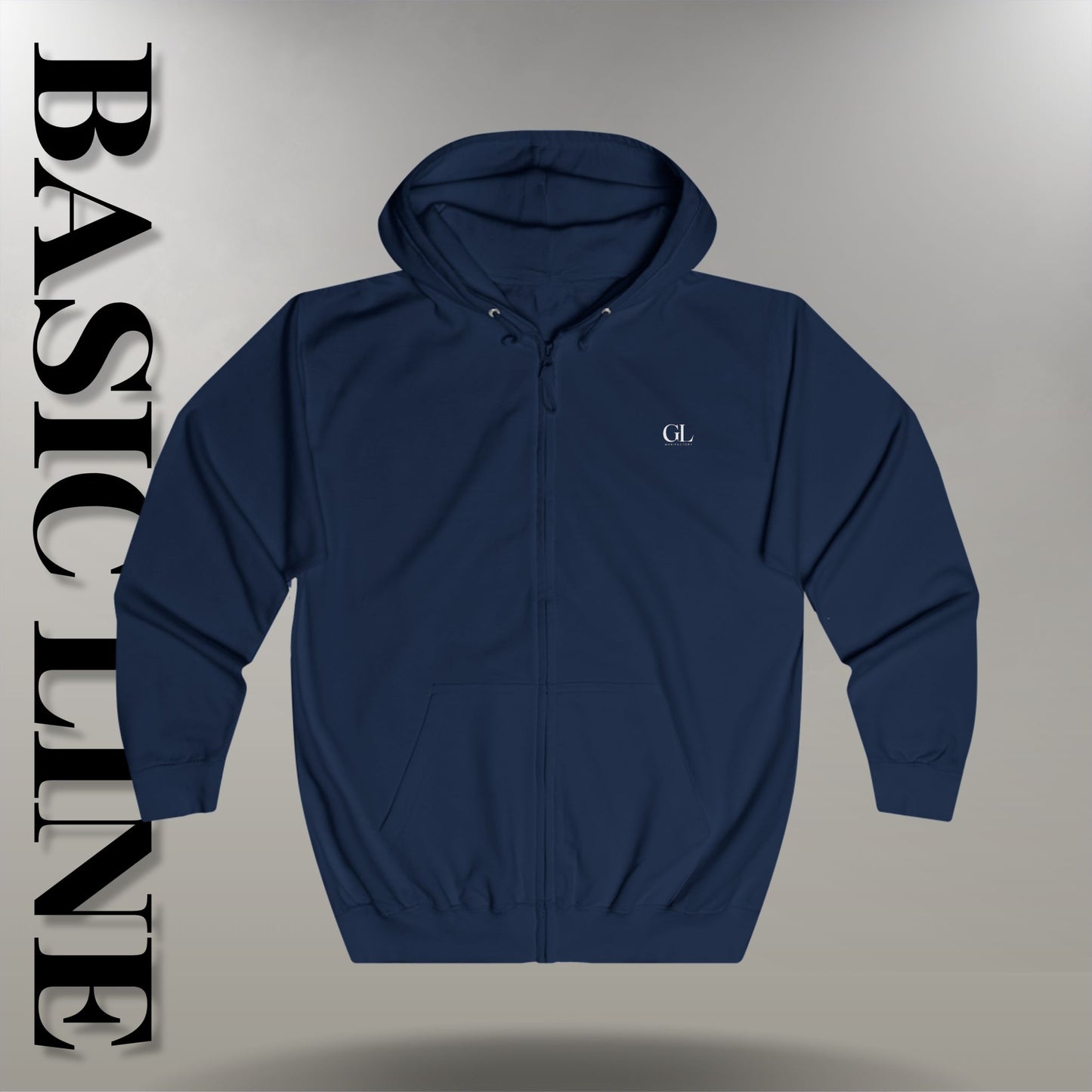 GL Manifactory Basic Line - Felpa Unisex Full Zip