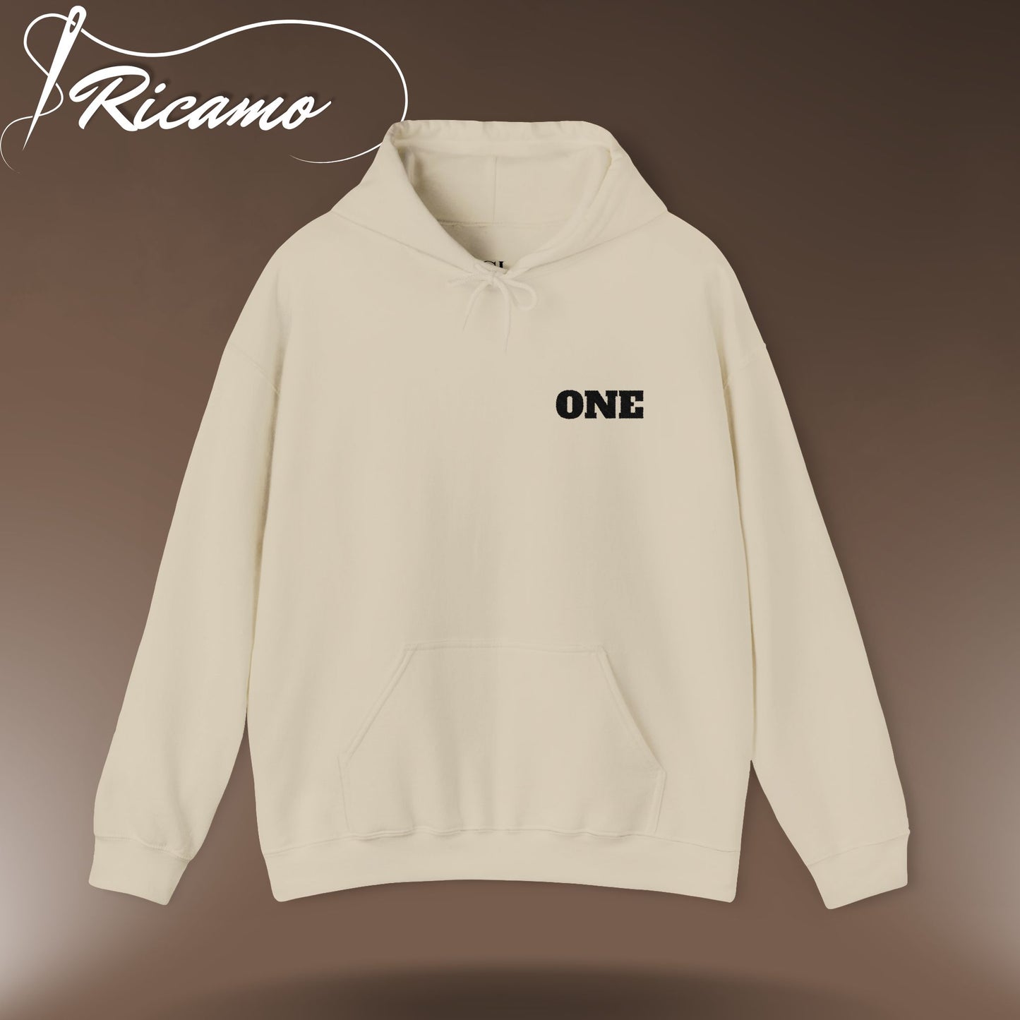 GL Manifactory - ONE - Felpa RICAMATA Unisex