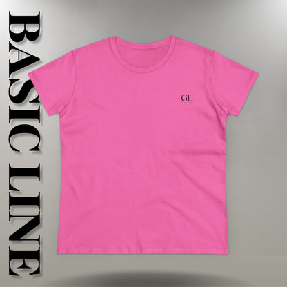 GL Manifactory Basic Line - T-Shirt Donna 100% Cotone 180 g/m²