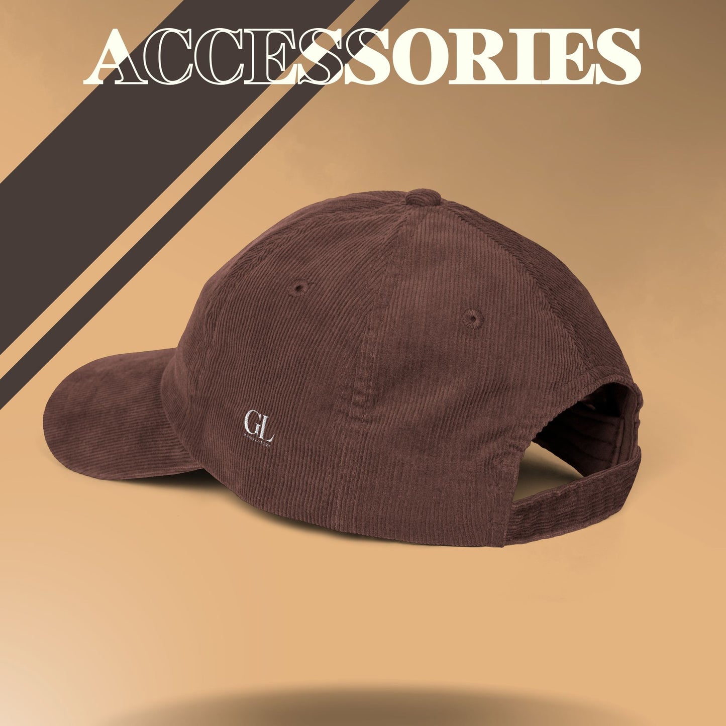 GL Manifactory - Berretto VINTAGE in Velluto V.3 - Unisex Ricamato