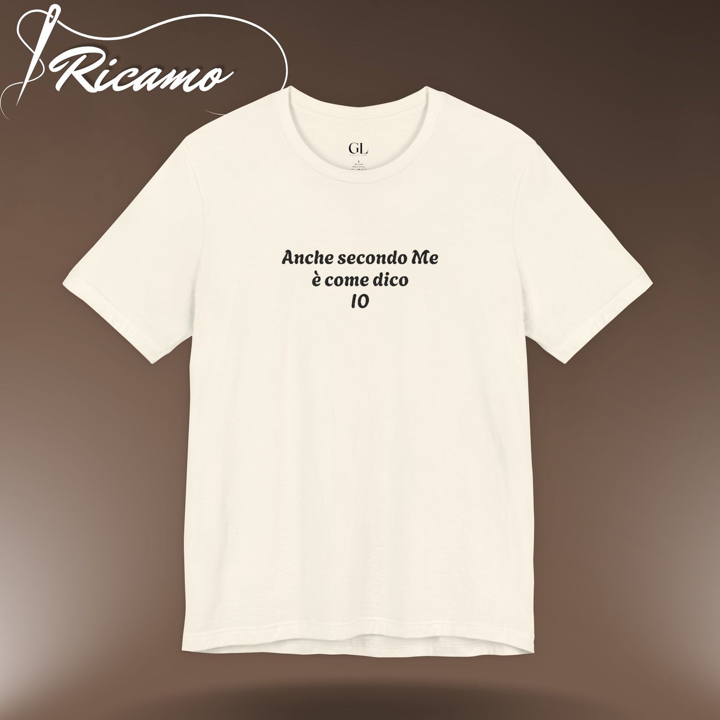 GL Manifactory - UMILTA' V.2 - Unisex RICAMATA