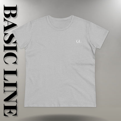 GL Manifactory Basic Line - T-Shirt Donna 100% Cotone 180 g/m²