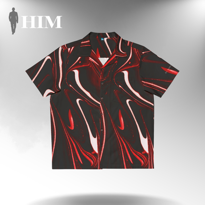 GL Manifactory- Camicia Hawaiana RED - Uomo