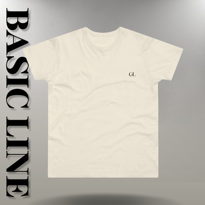 GL Manifactory Basic Line - Maglietta Uomo in Cotone Jersey