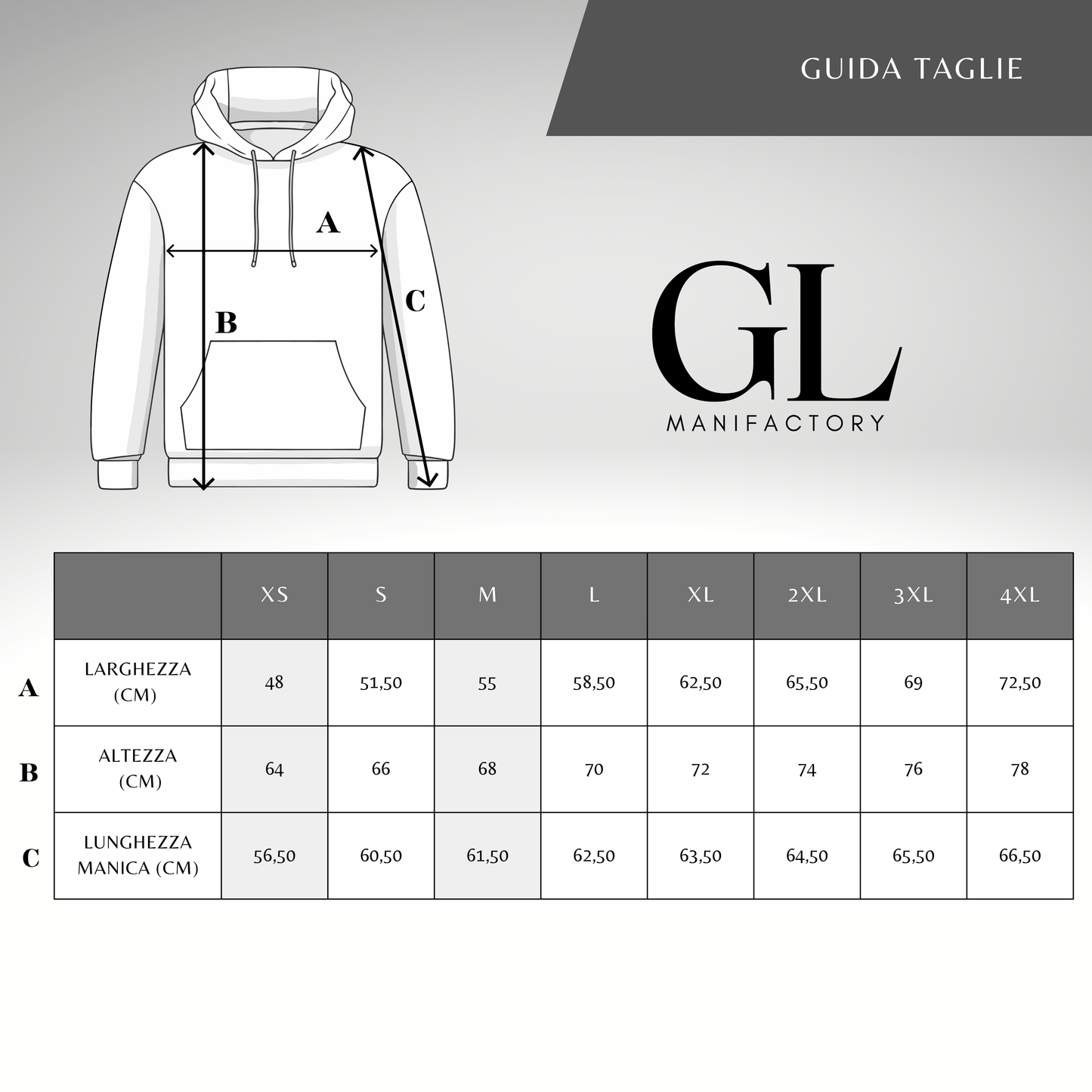 GL Manifactory - INSPIRATION V.1 - Felpa Unisex