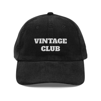 GL Manifactory - Berretto VINTAGE in Velluto - Unisex Ricamato