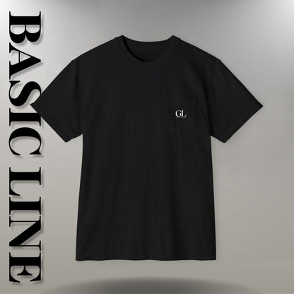 GL Manifactory Basic Line - Maglietta Unisex con Tasca