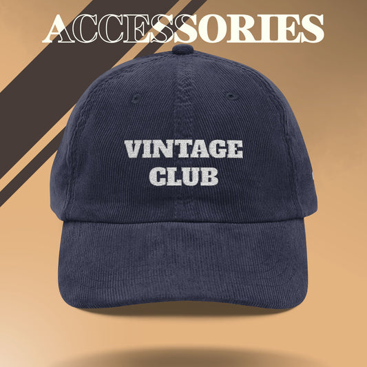 GL Manifactory - Berretto VINTAGE in Velluto V.5 - Unisex Ricamato