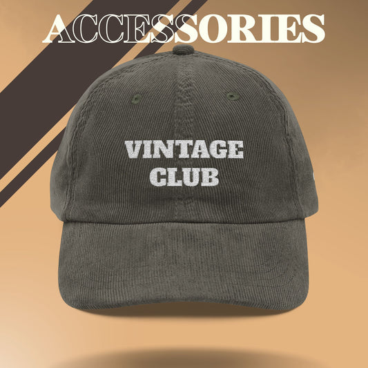 GL Manifactory - Berretto VINTAGE in Velluto V.4 - Unisex Ricamato