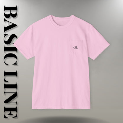 GL Manifactory Basic Line - Maglietta Unisex con Tasca