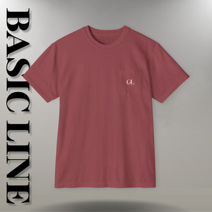 GL Manifactory Basic Line - Maglietta Unisex con Tasca