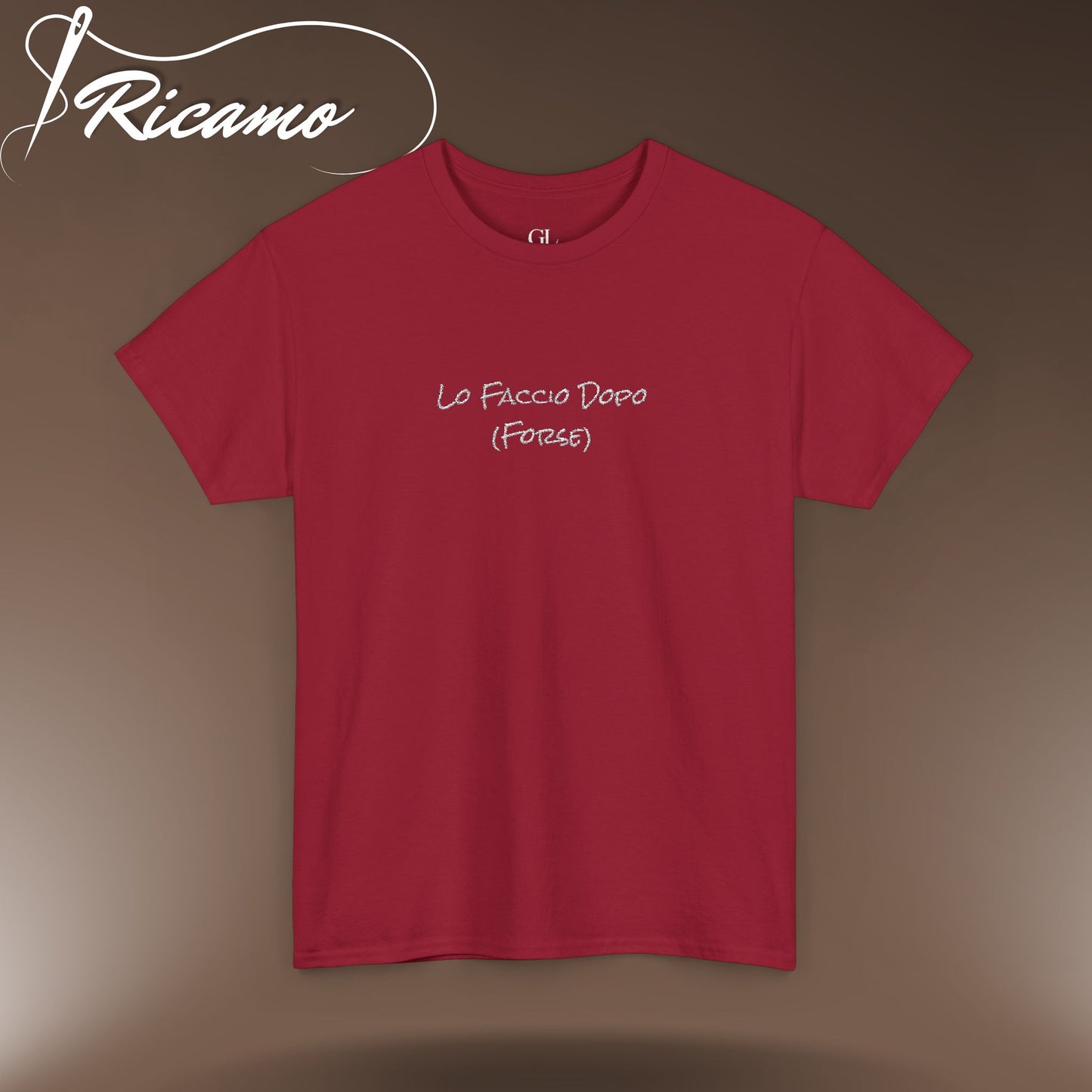 GL Manifactory - FORSE V.8 - Unisex RICAMATA