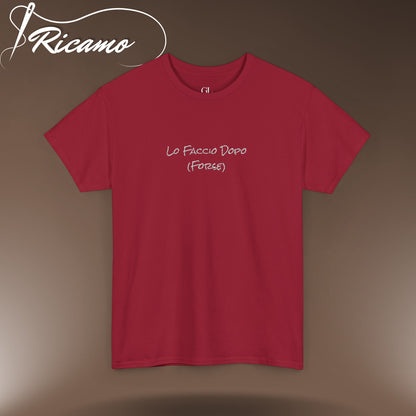 GL Manifactory - FORSE V.8 - Unisex RICAMATA